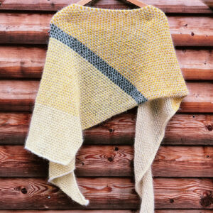 Strickset Zuckerwatte Tuch